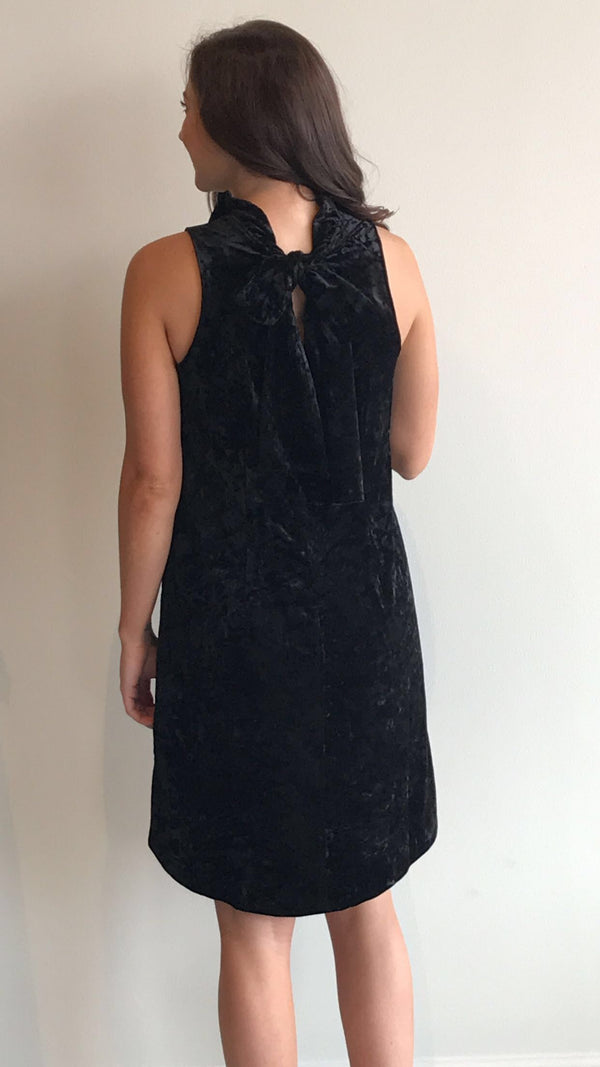 Tyler Boe Velvet Stella Dress Black