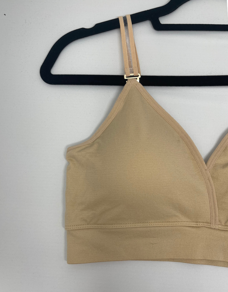 Strap-It's Plunge Bra with Interchangable Nude Skinny Sheer