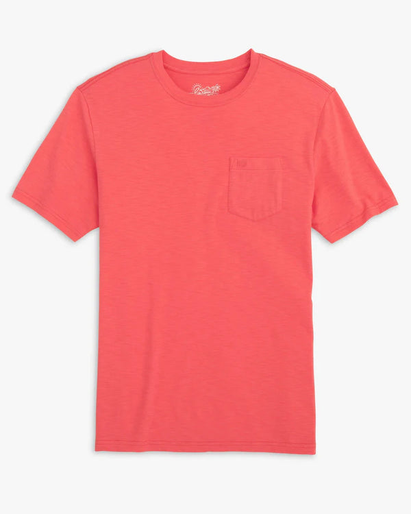 Southern Tide Sun Farer Short Sleeve T-Shirt Sunkist Coral
