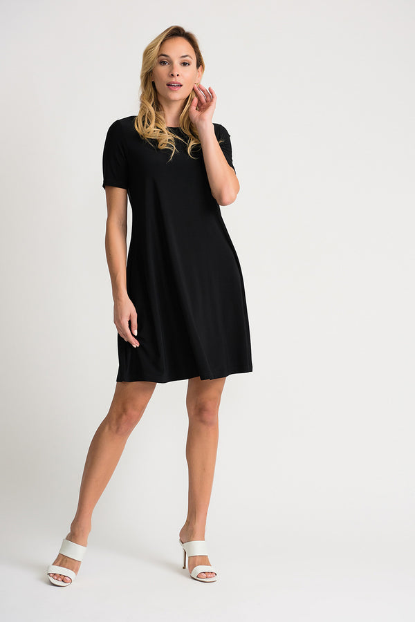 Joseph Ribkoff Black Dress Style #202130