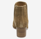 Johnston & Murphy Trista Chelsea Bootie Chestnut Suede
