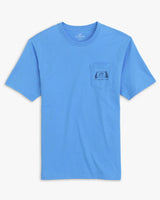 Southern Tide Trophy Room T-Shirt in Boat Blue