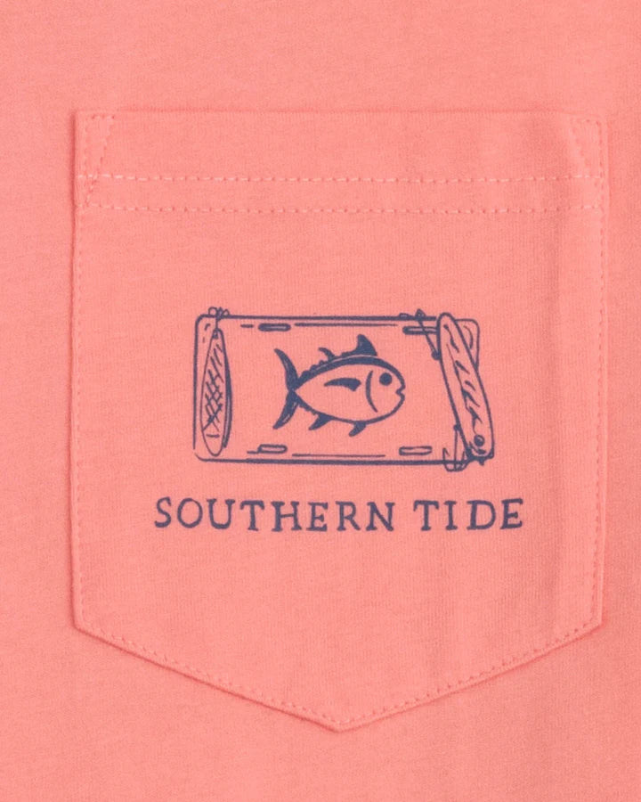 Southern Tide Two Wheel Tuna in Flamingo Pink