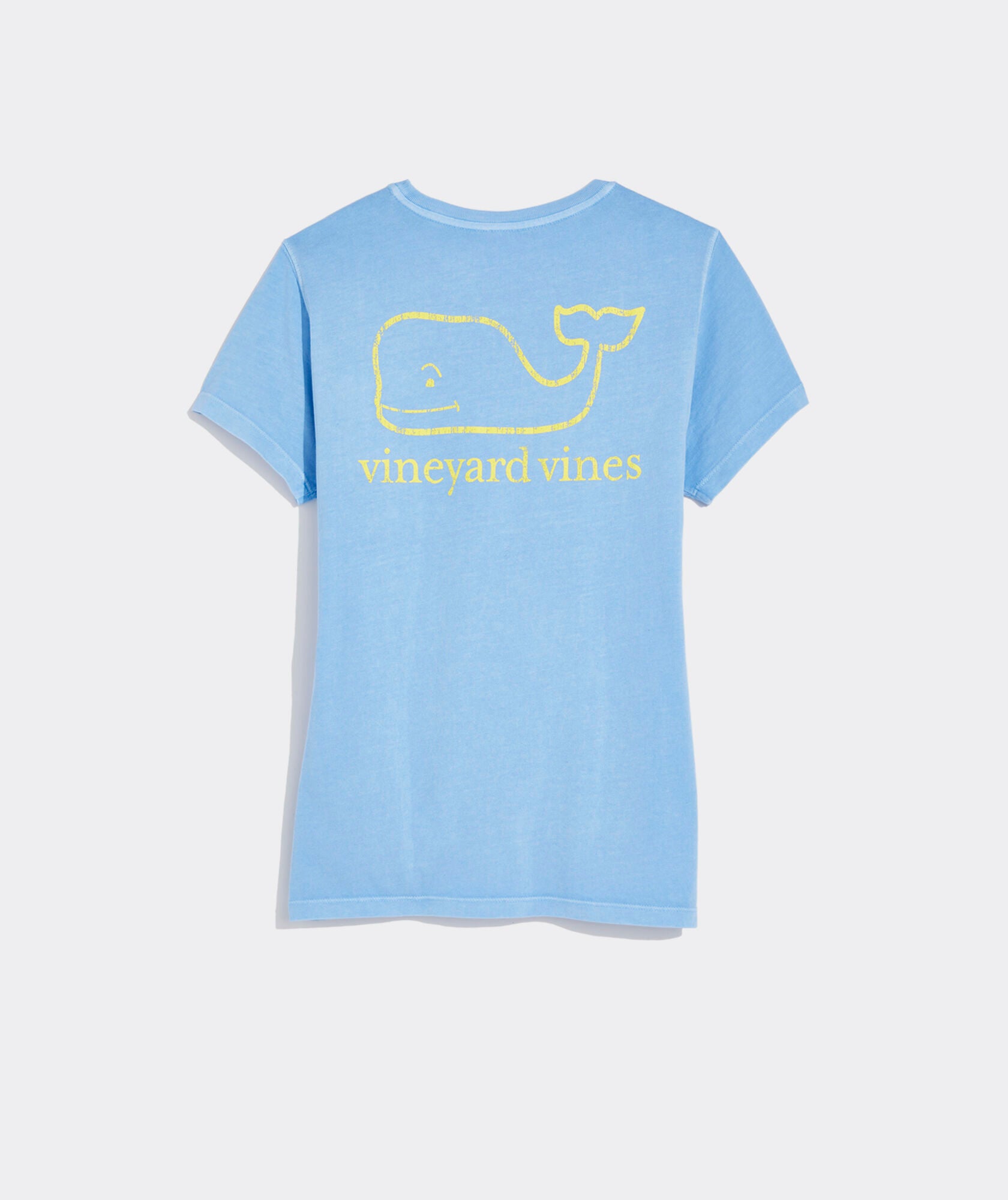 Vineyard Vines Vintage Whale LS Tee in Grey Heather