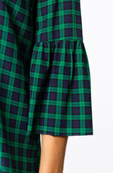 Tyler Boe Ginger Silk Plaid Blouse