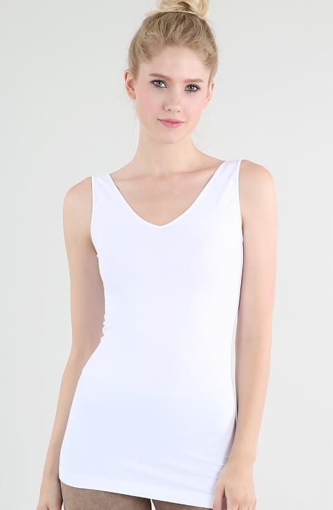 Nikibiki Reversible Tank Top White