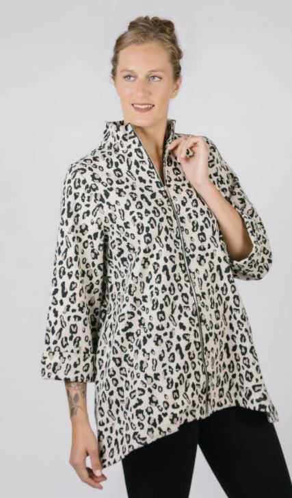 Shannon Passero Whitney Swing Jacket Leopard