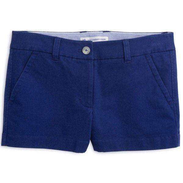 Southern Tide 3" Leah Short Yacht Blue